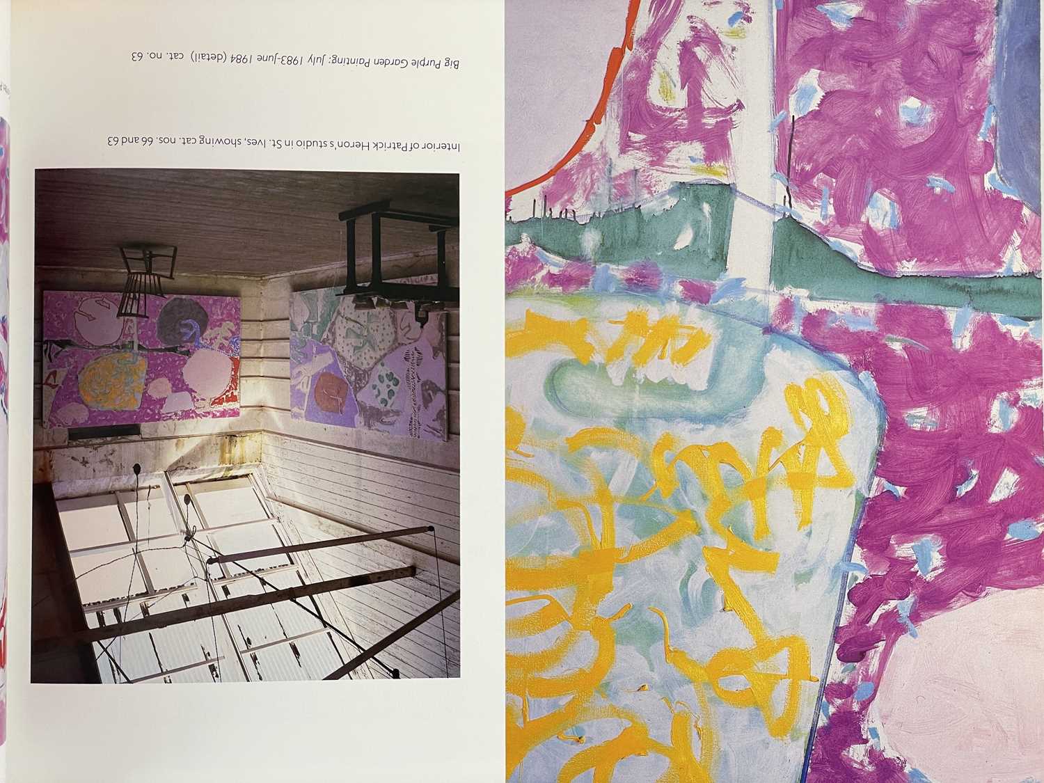 Patrick Heron A signed Barbican Art Gallery exhibition catalogue and three other publications - Image 6 of 9