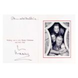 King Charles III, as The Prince of Wales Royal Christmas card 2003 The Royal Collection of John Hitc