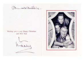 King Charles III, as The Prince of Wales Royal Christmas card 2003 The Royal Collection of John Hitc
