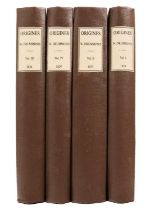 Sir W. Drummond 'Origines; Or, Remarks on the Origines of Several Empires, States and Cities,'