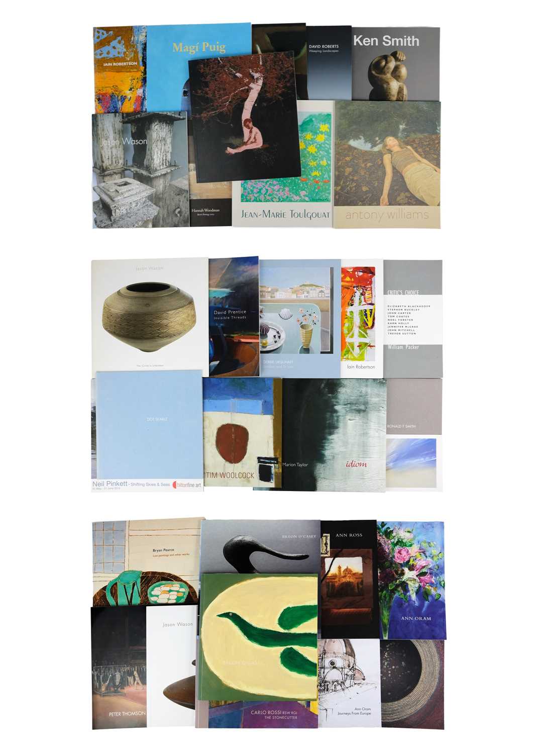 Art Exhibition Catalogues Thirty publications