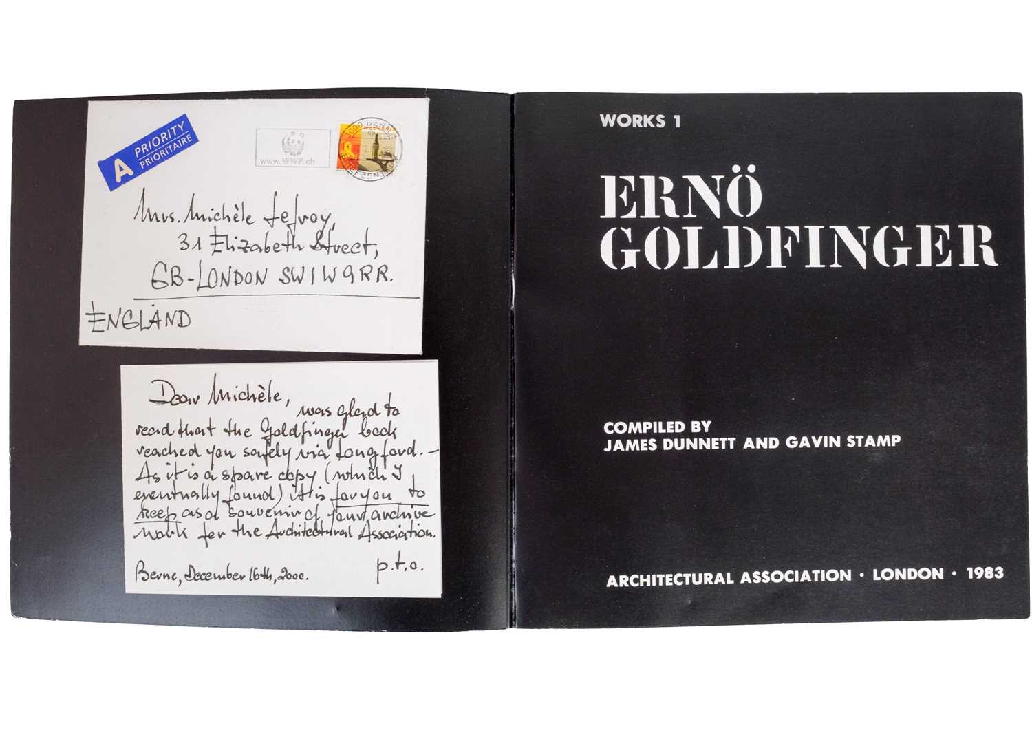 James Dunnett and Gavin Stamp (compilers) 'Erno Goldfinger,' - Bild 2 aus 5