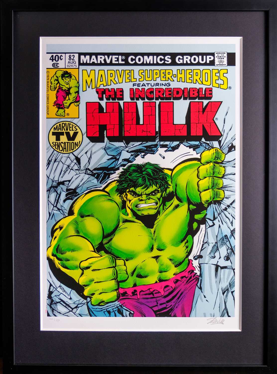 (Signed) Stan LEE (1922-2018) The Incredible Hulk #82 - Marvel's TV Sensation - Image 2 of 5