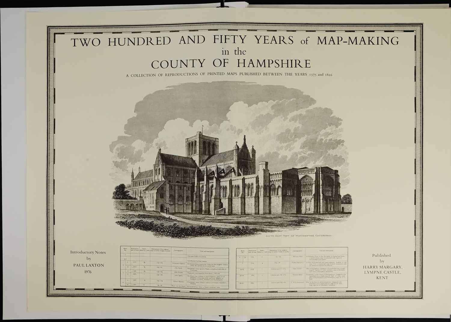 'Two Hundred And Fifty Years of Map Making in the County Of Hampshire,' 'A Collection of Reproductio - Image 3 of 7