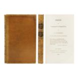 COLERIDGE, Samuel Taylor. 'Poems on Various Subjects,'