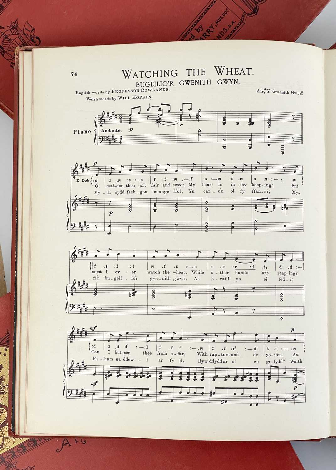 PARRY, Joseph & ROWLANDS, David Cambrian Minstrelsie - A National Collection of Welsh Songs - Image 7 of 7