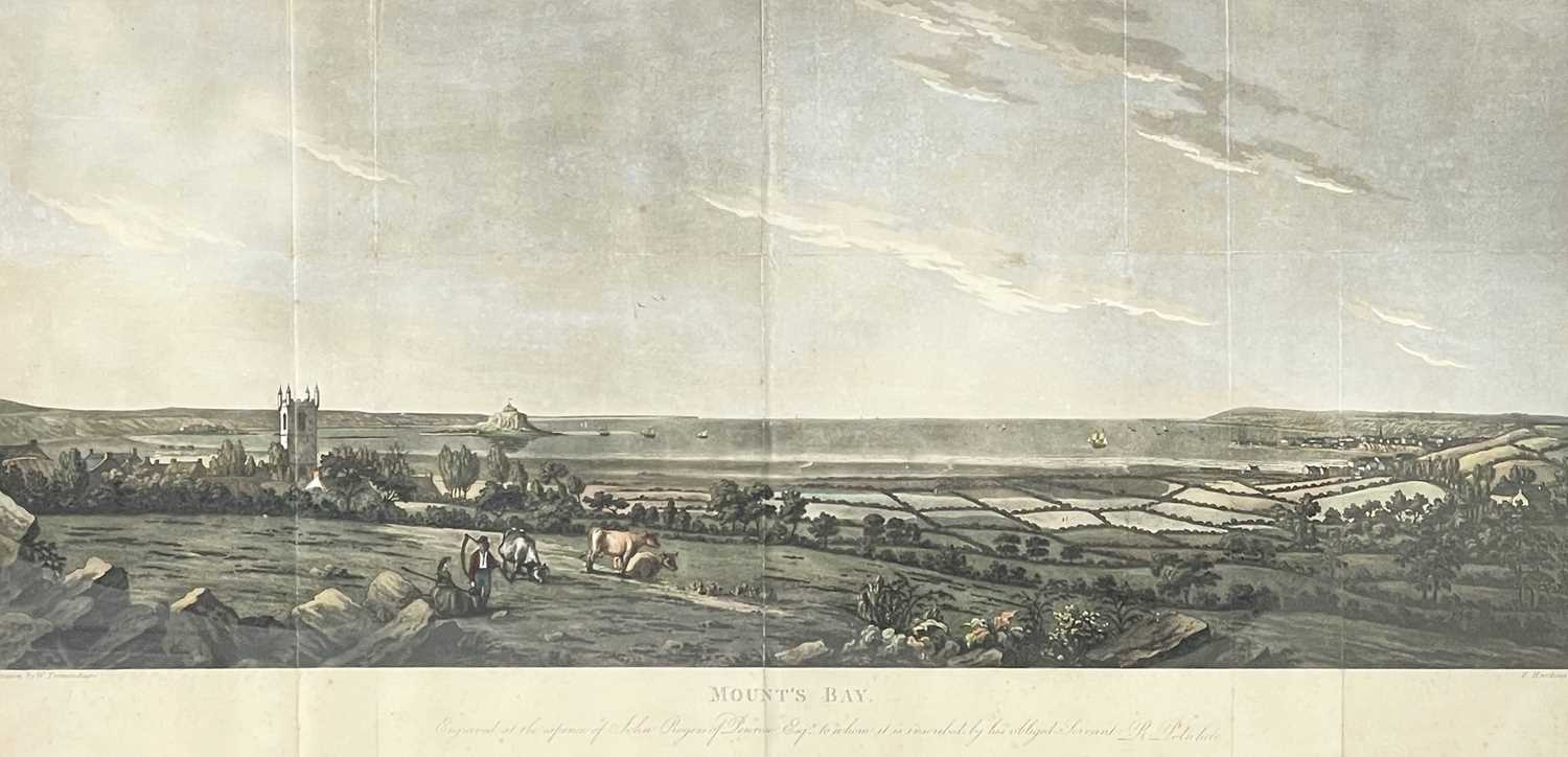 Mount's Bay, 1804 Engraving, drawn by W. Tremenheere