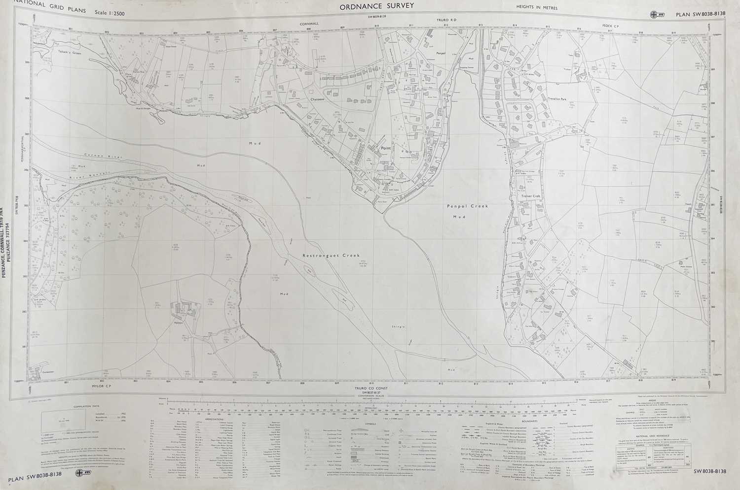 (Cornwall) A comprehensive collection of large format Ordinance Survey Maps Organised and indexed by - Image 3 of 10