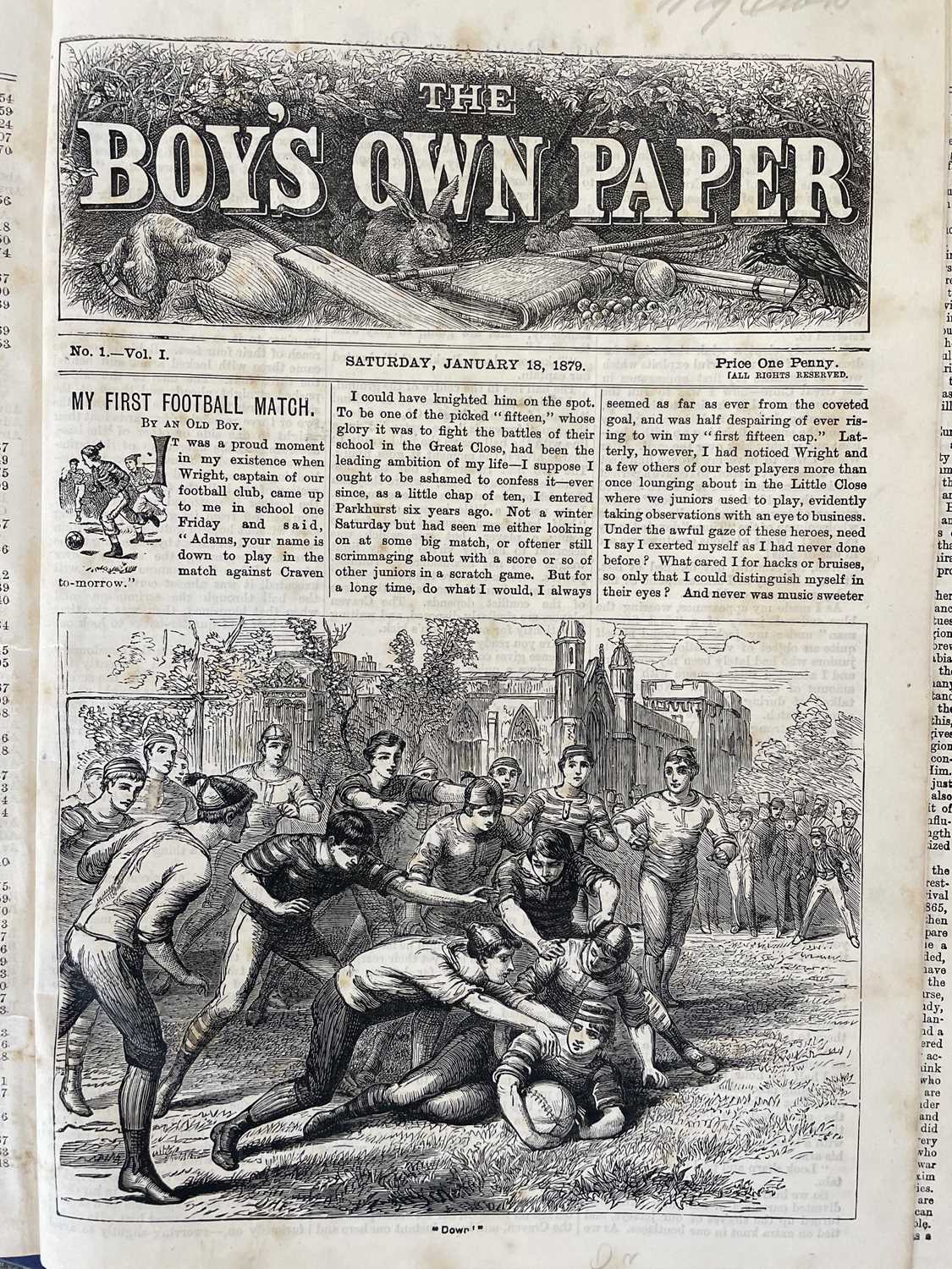 A. Conan Doyle, Jules Verne, R. M. Ballantyne, Willkie Collins &c. &c. (contributors) 'Boys Own Annu - Image 15 of 23