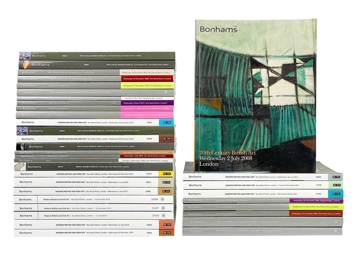 Thirty-five Bonhams Art Catalogues