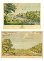 After August VON HECKAL (1824-83) 'A View Of The Green in Richmond, Surry Taken from the Terras in t