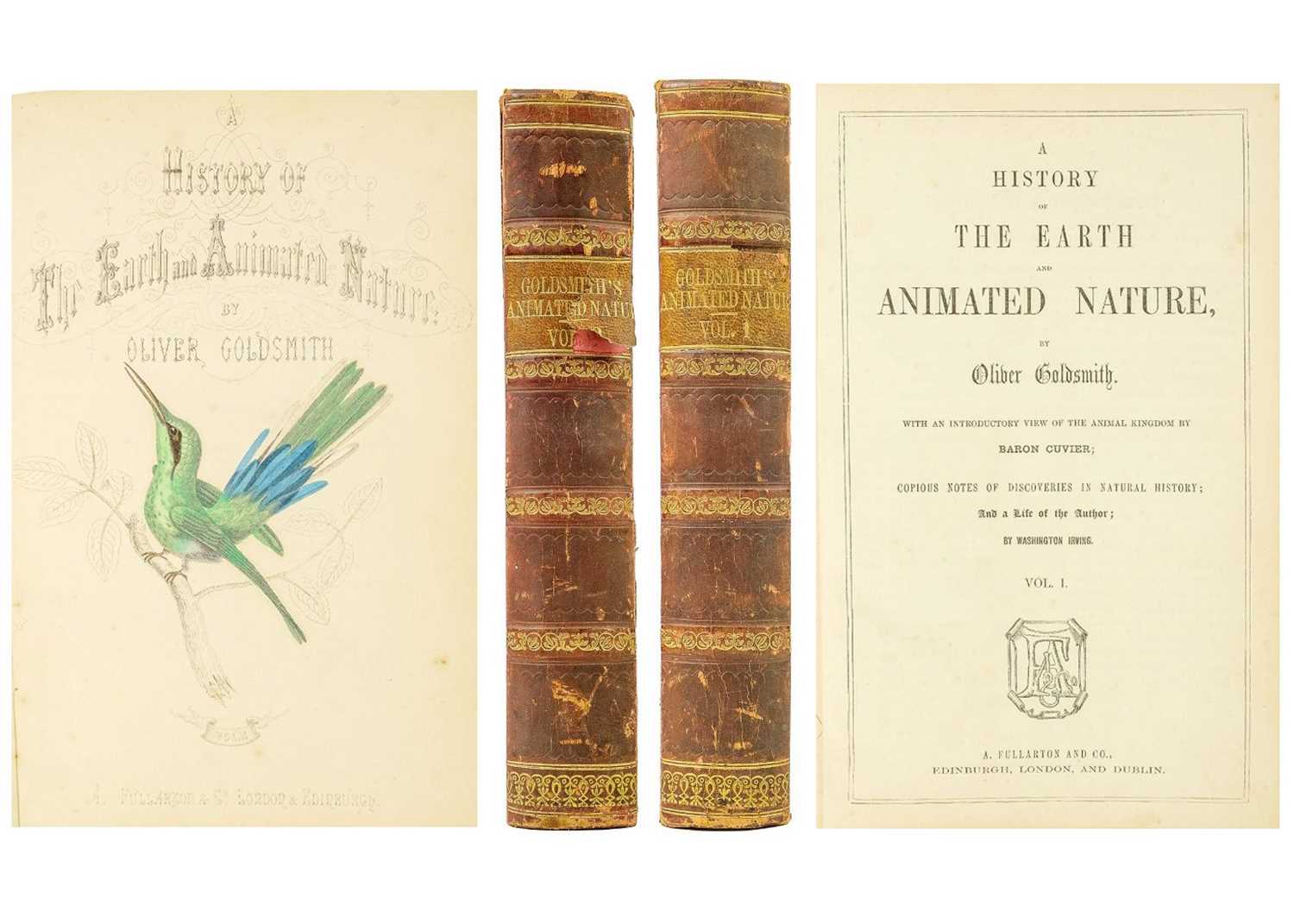 (Natural History) GOLDSMITH, Oliver 'A History of the Earth and Animated Nature,'