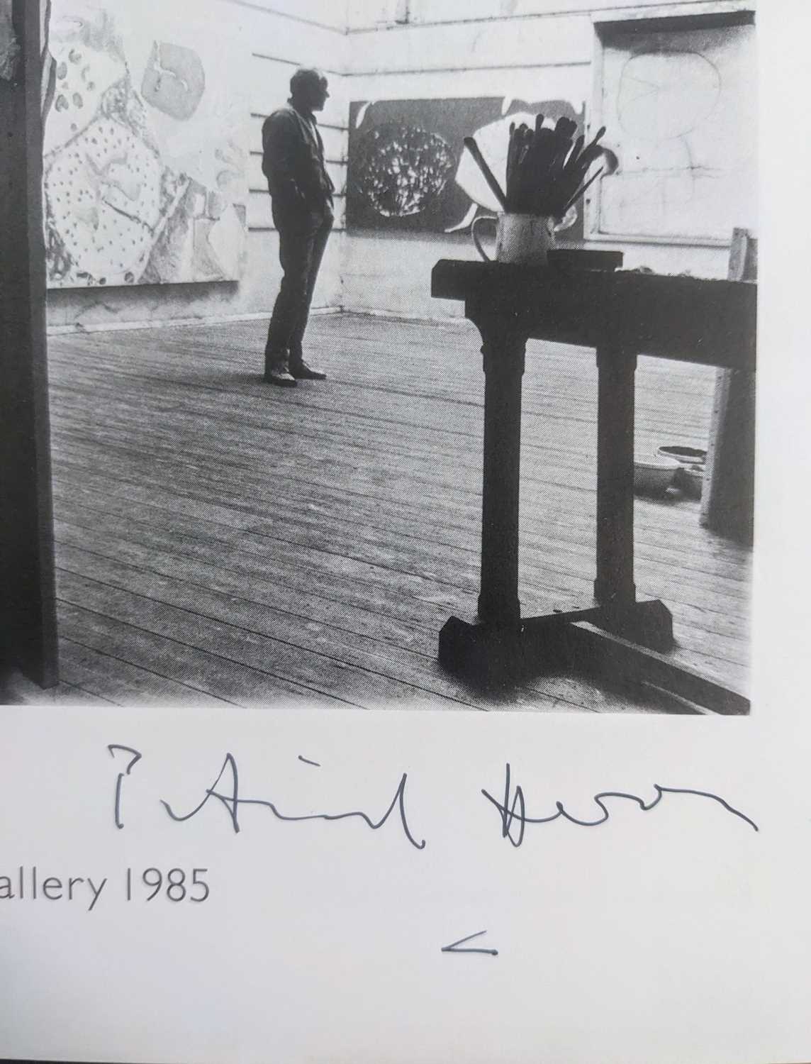 Patrick Heron A signed Barbican Art Gallery exhibition catalogue and three other publications - Bild 8 aus 9