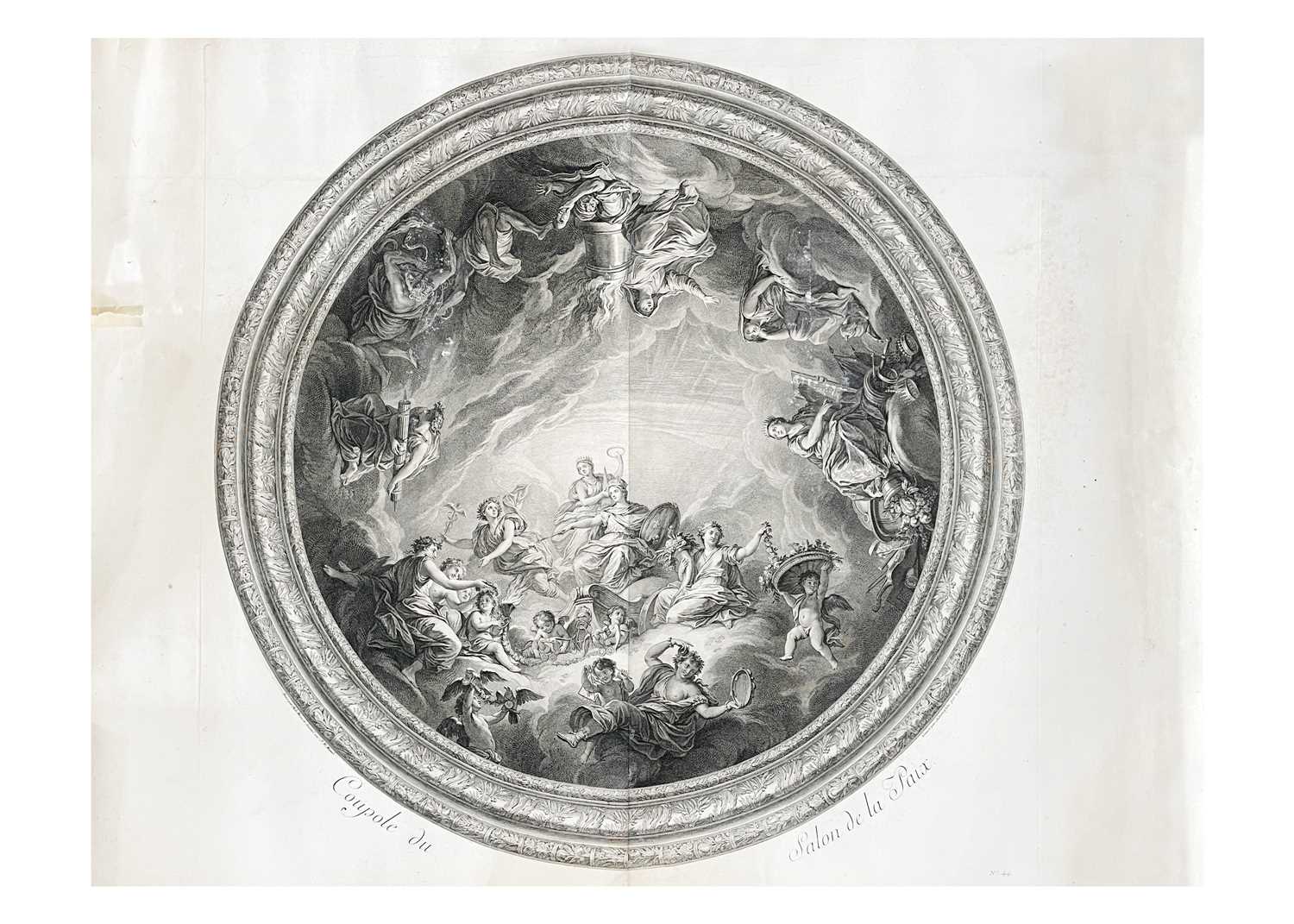 Coupole du Salon de la Guerre (Cupola of the Salon of War) [pl. 35], published 1752 - Bild 3 aus 3