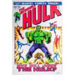 (Signed) Stan LEE (1922-2018) The Incredible Hulk #152 - Who Will Judge The Hulk? (2013)