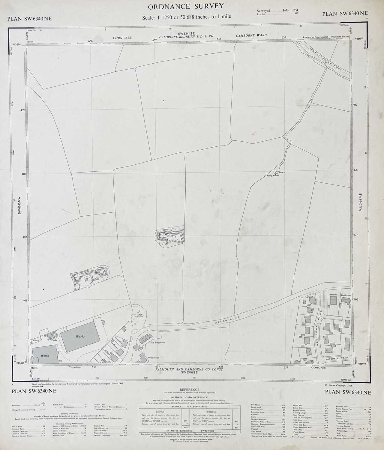 (Cornwall) A large collection of large format, mostly second edition, OS Maps. - Image 7 of 12