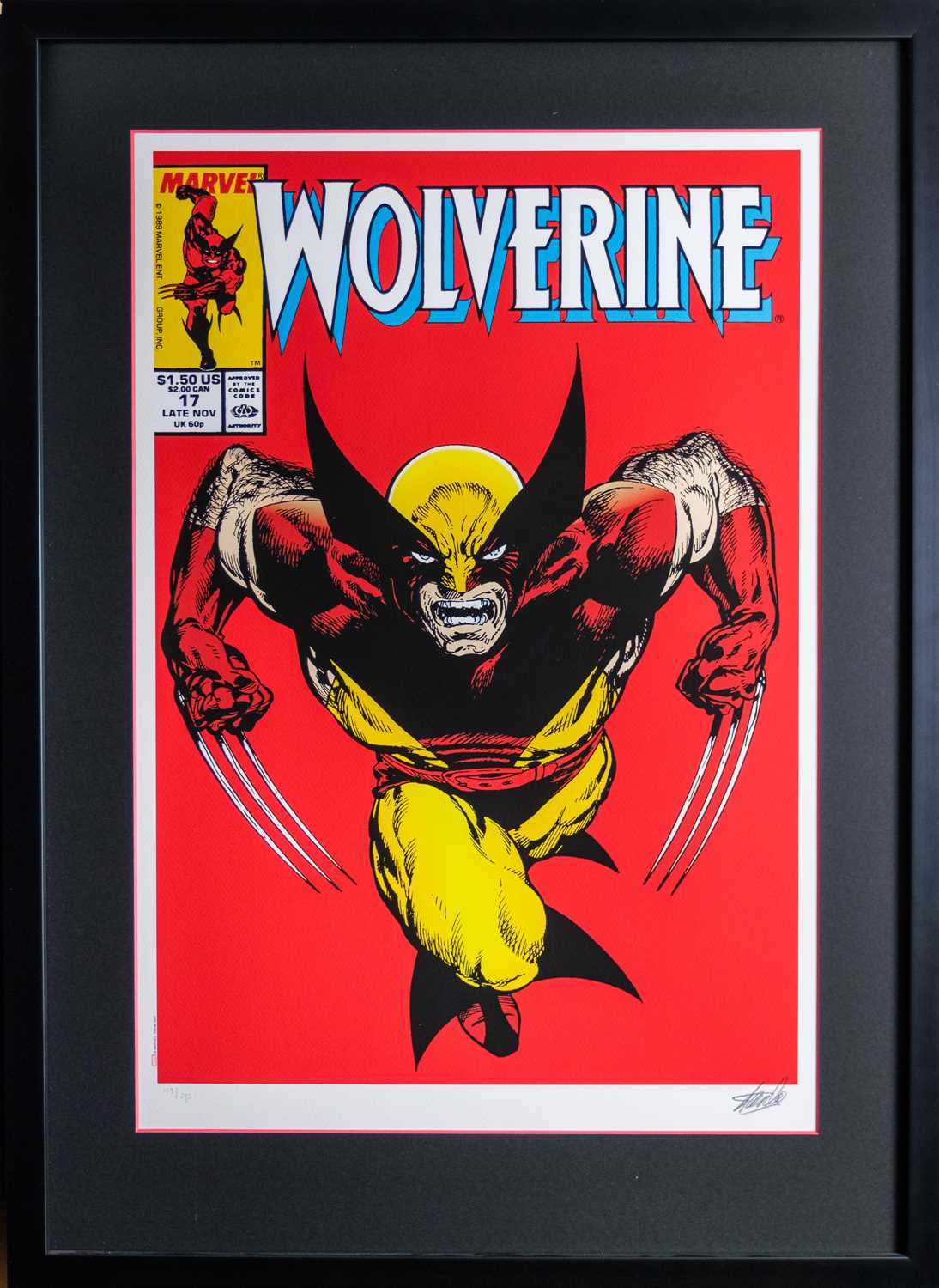 (Signed) Stan LEE (1922-2018) Wolverine #17 (2015) - Image 2 of 5