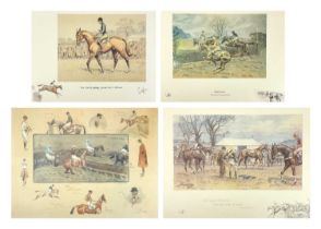 PAYNE, Charles Johnson Seven Snaffles coloured prints