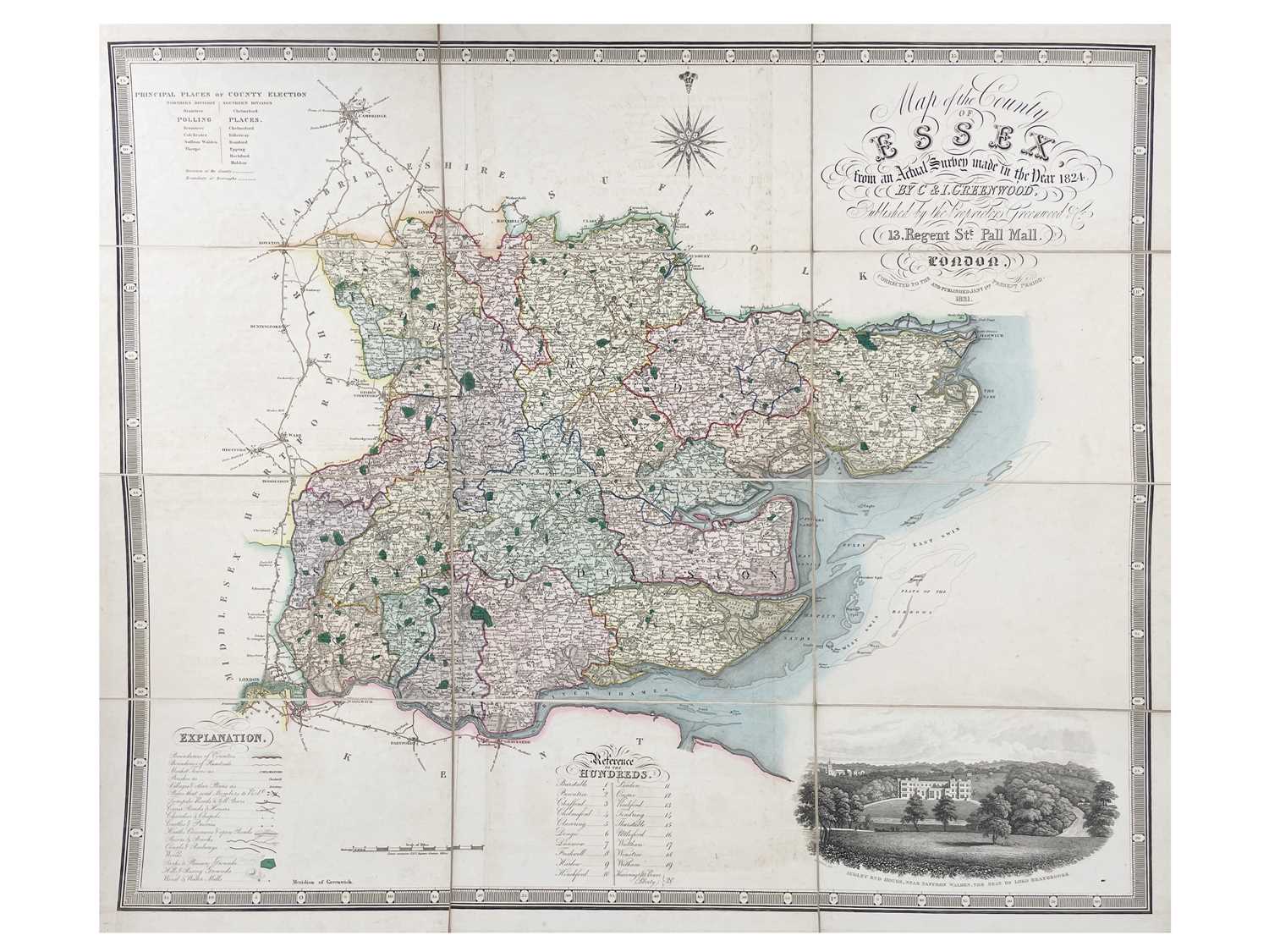 Greenwood & Co (publishers) Two maps. - Image 3 of 3