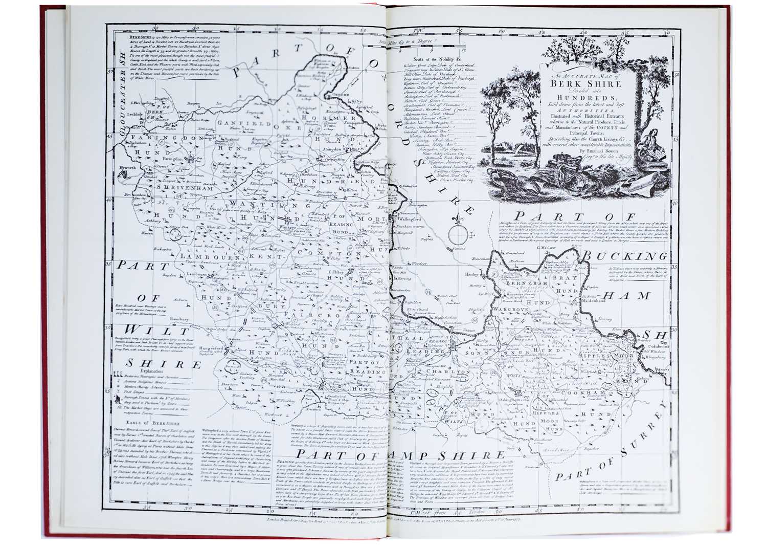 Kitchen, T. and Bowen, E. 'The Royal English Atlas,' - Image 6 of 7