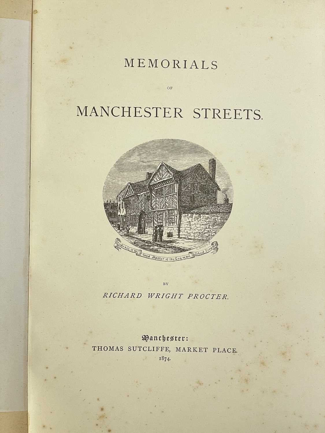 (Manchester) Ware, S. Hibbert; Palmer, J.; Whatton, W. R. 'History of the Foundations in Manchester - Image 5 of 10