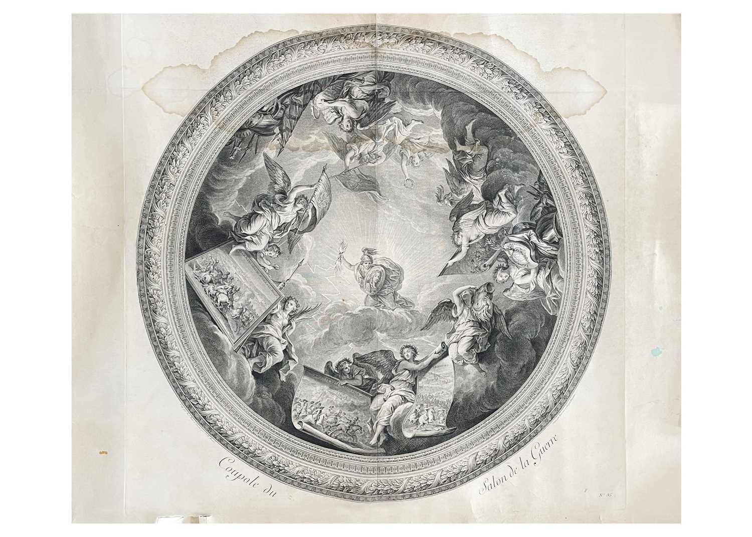 Coupole du Salon de la Guerre (Cupola of the Salon of War) [pl. 35], published 1752 - Bild 2 aus 3