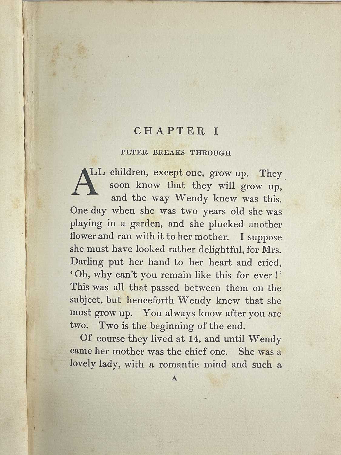 J. M. Barrie 'Peter and Wendy,' - Image 13 of 17