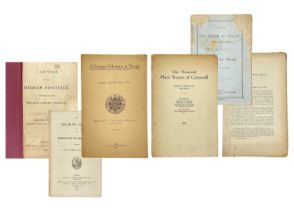 (Cornwall) Eight scarce publications.