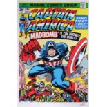 (Signed) Stan LEE (1922-2018) Captain America #193 - Madbomb (2016)