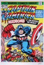 (Signed) Stan LEE (1922-2018) Captain America #193 - Madbomb (2016)