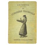 (Scarce signed cookery book) REBOUL, J. B. 'La Cuisinere Provencale,'