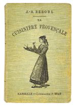 (Scarce signed cookery book) REBOUL, J. B. 'La Cuisinere Provencale,'