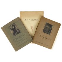 Italian Art Interest Luigi Conconi, Annigoni and Tranquillo Cremona