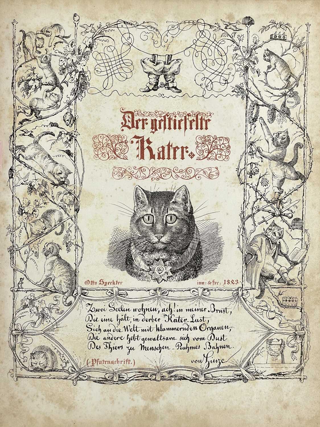 SPECKTER, Otto (illustrations) 'Illustrator Der Gestifelte Kater (Puss in Boots),' - Image 3 of 8