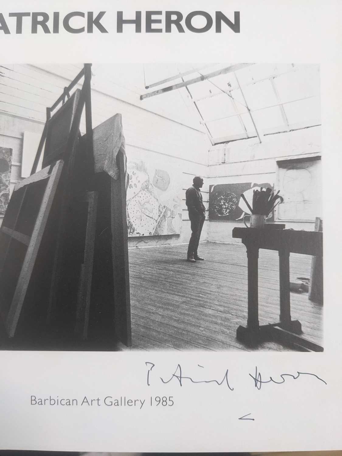 Patrick Heron A signed Barbican Art Gallery exhibition catalogue and three other publications - Image 9 of 9