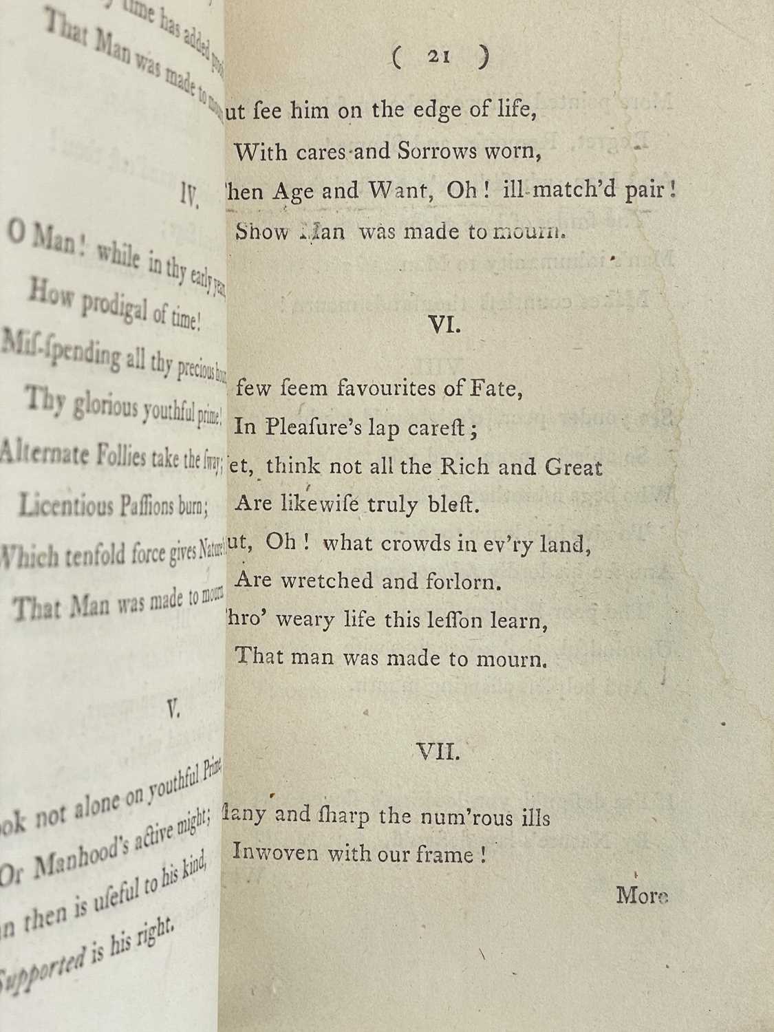 BURNS, Robert 'Poems Chiefly in the Scottish Dialect' - Image 6 of 10