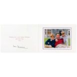 King Charles III, as The Prince of Wales, Royal Christmas card 1993 The Royal collection of John Hi