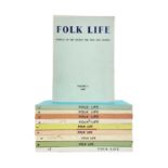 'Folk Life. Journal of The Society for Folk Life Studies,' Volume one to ten.
