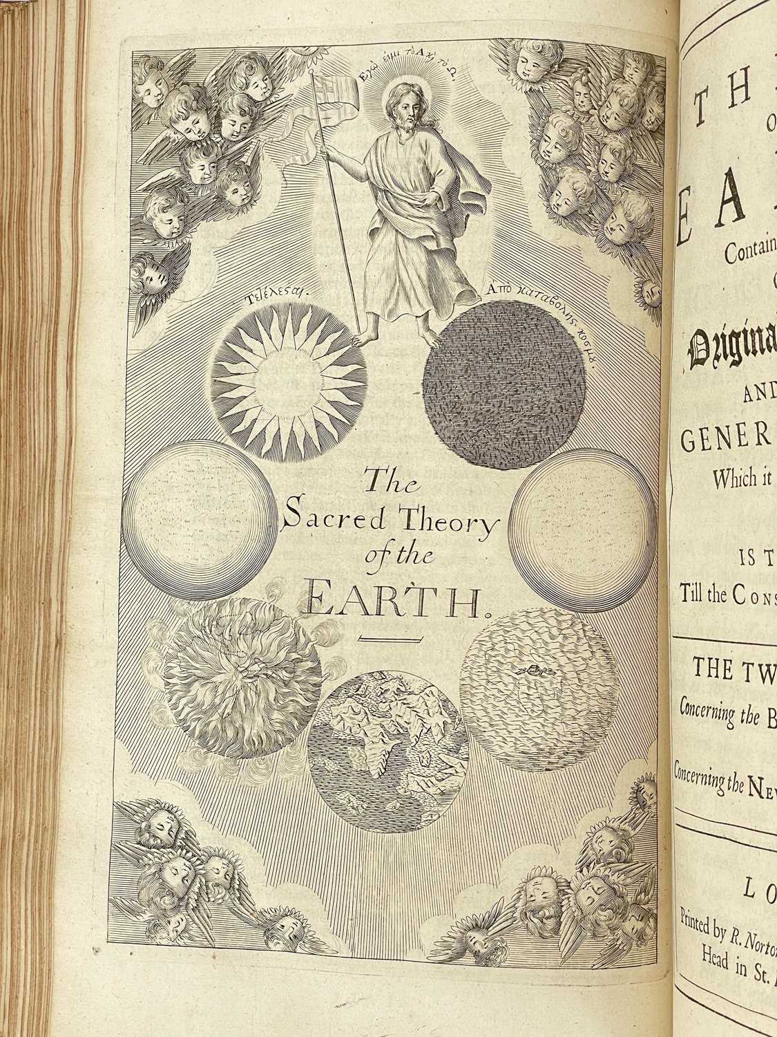 BURNET, Thomas 'Theory of the Earth: Containg An Account of the Original of the Earth, And of All th - Bild 9 aus 12
