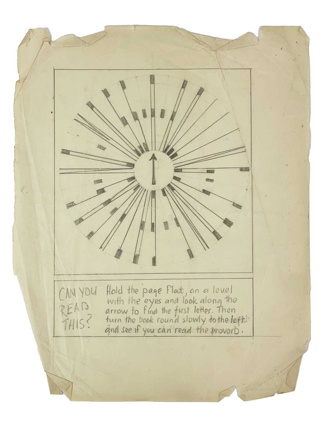 An ink and watercolour design or study for a stained-glass window Together with other ephemera - Bild 6 aus 16