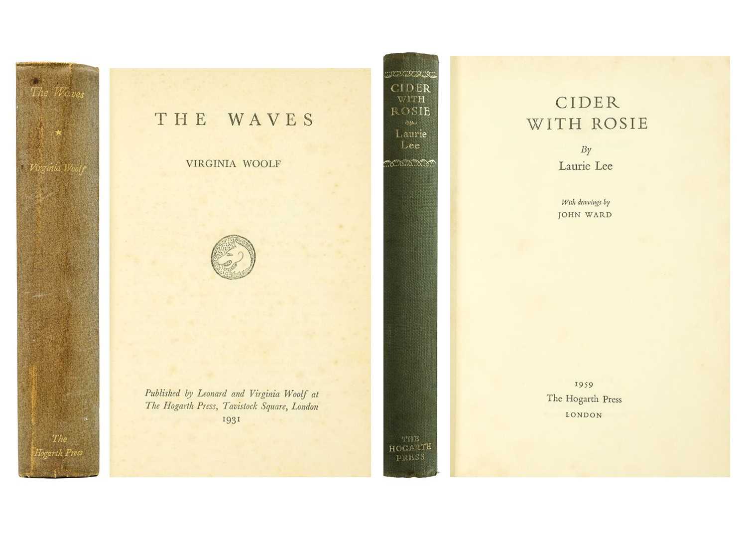 WOOLF, Virginia 'The Waves,'