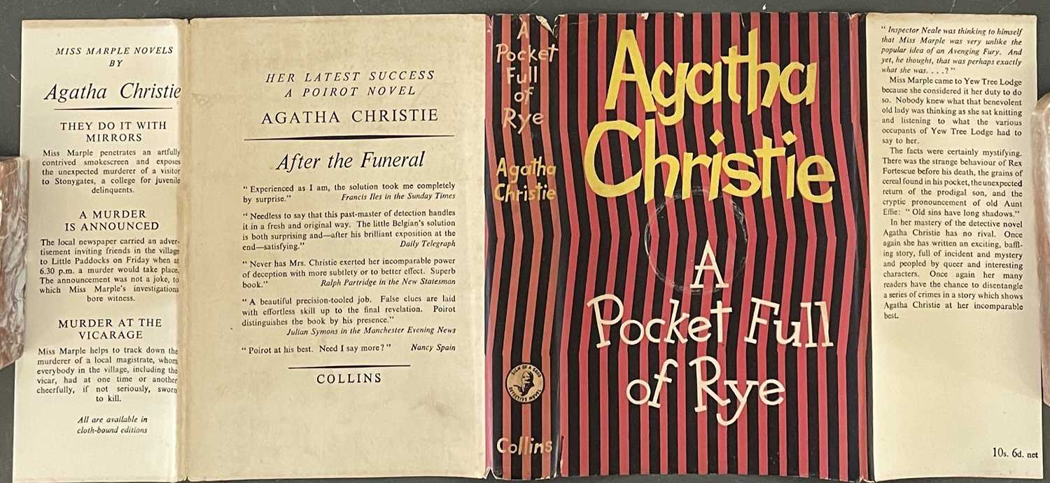 CHRISTIE, Agatha. 'A Pocket Full of Rye,' - Image 7 of 20