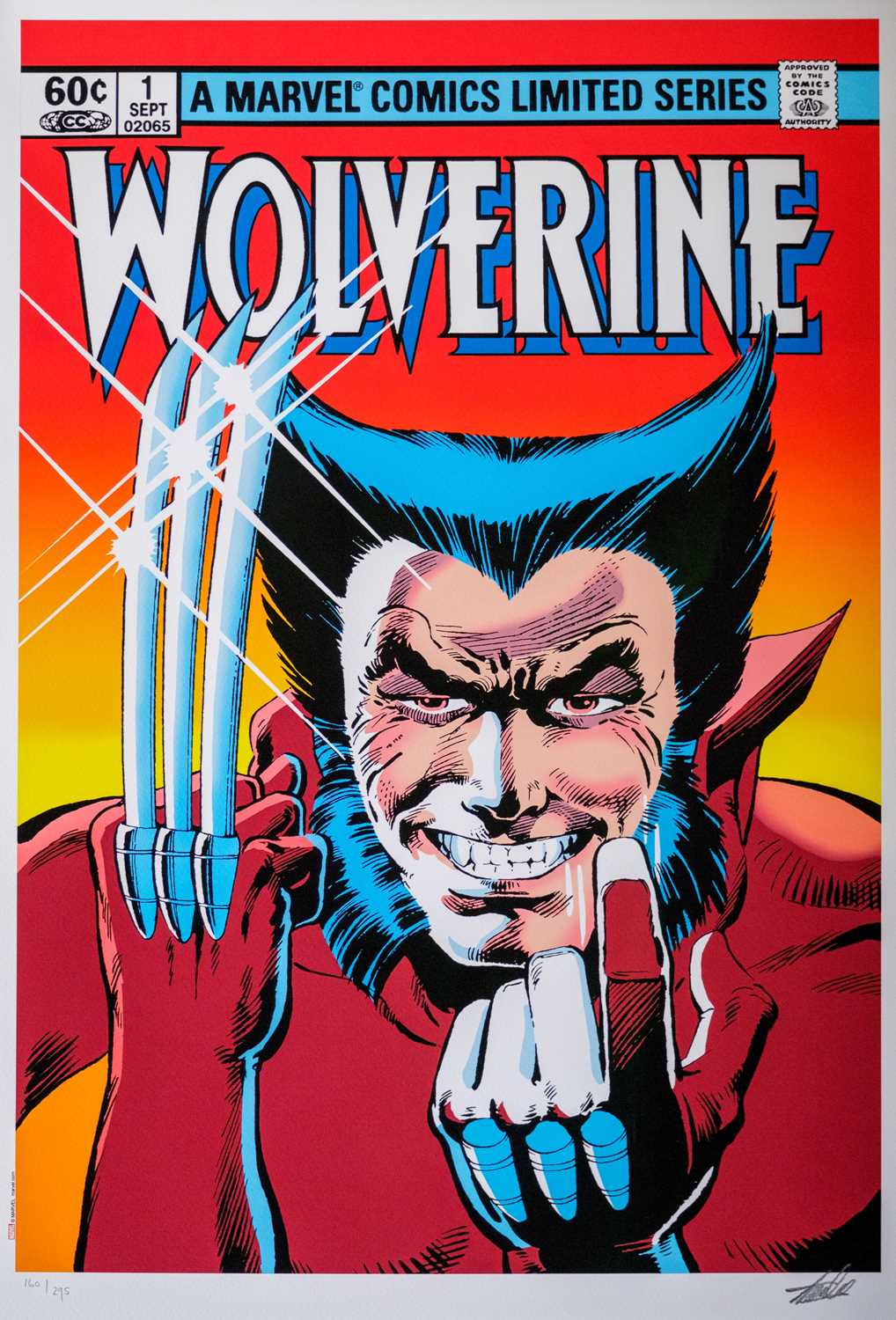 (Signed) Stan LEE (1922-2018) Wolverine #1 (2016)