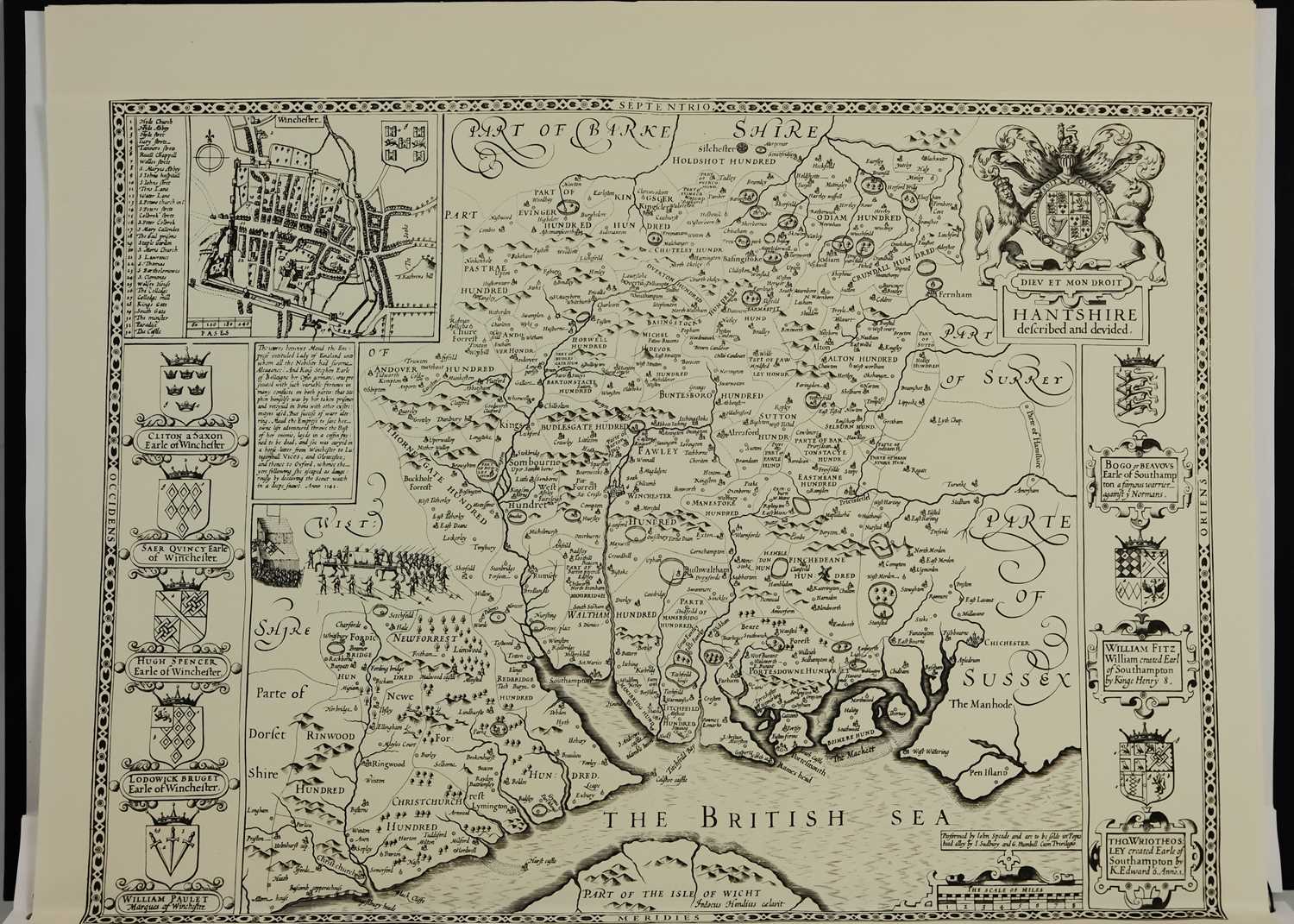 'Two Hundred And Fifty Years of Map Making in the County Of Hampshire,' 'A Collection of Reproductio - Image 7 of 7