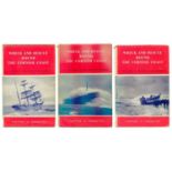 NOALL, Cyril and FARR, Grahame 'Wreck And Rescue Round The Cornish Coast', three book-set