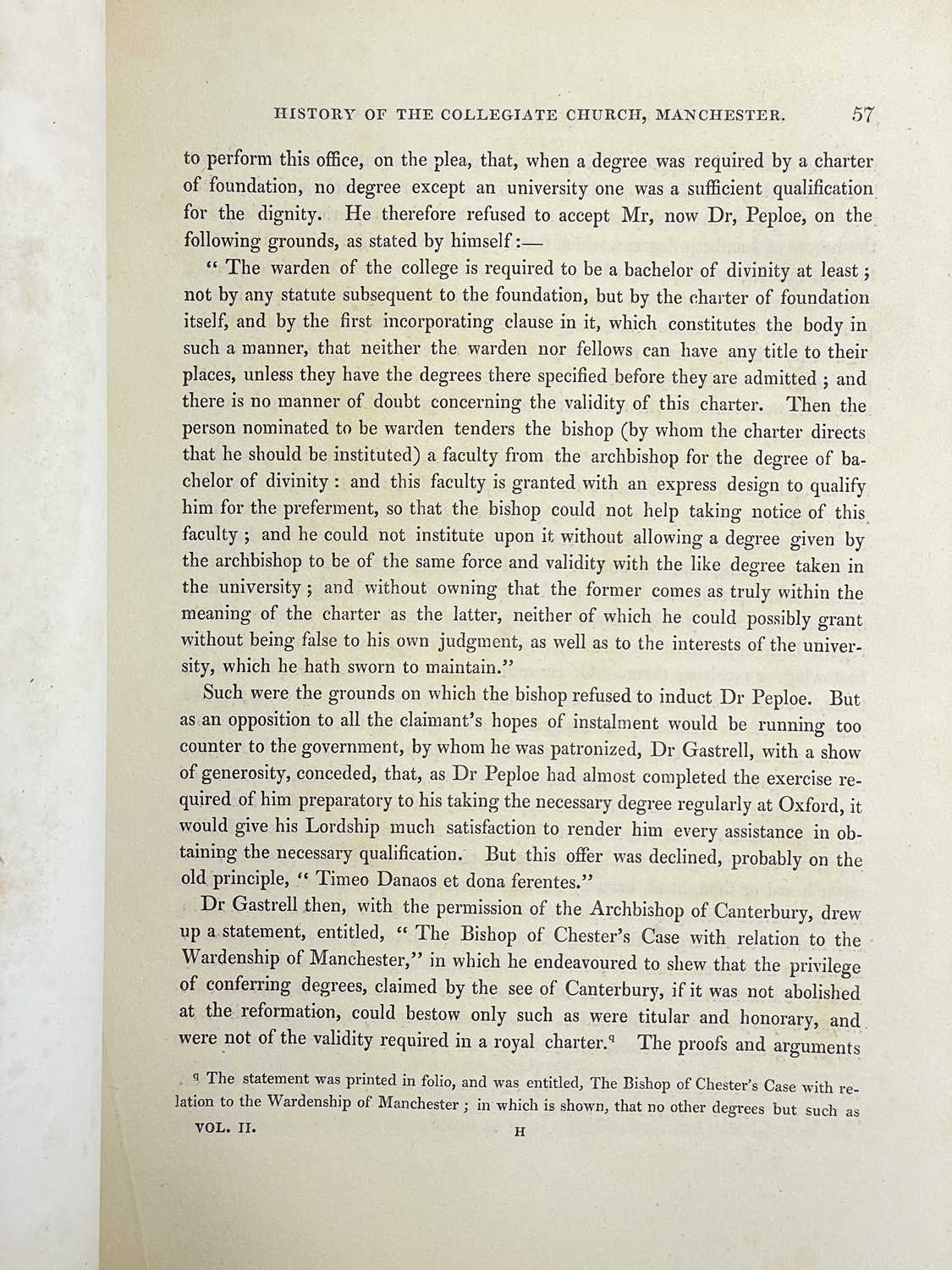 (Manchester) Ware, S. Hibbert; Palmer, J.; Whatton, W. R. 'History of the Foundations in Manchester - Image 9 of 10