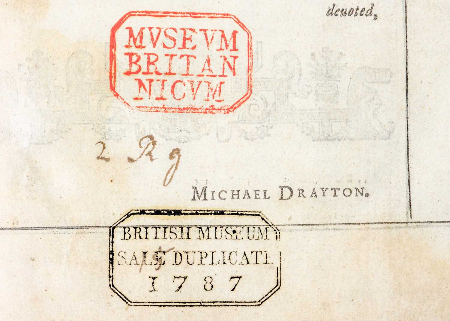 (Cornwall) DRAYTON, Michael 'Poly-Olbion,' - Image 12 of 18