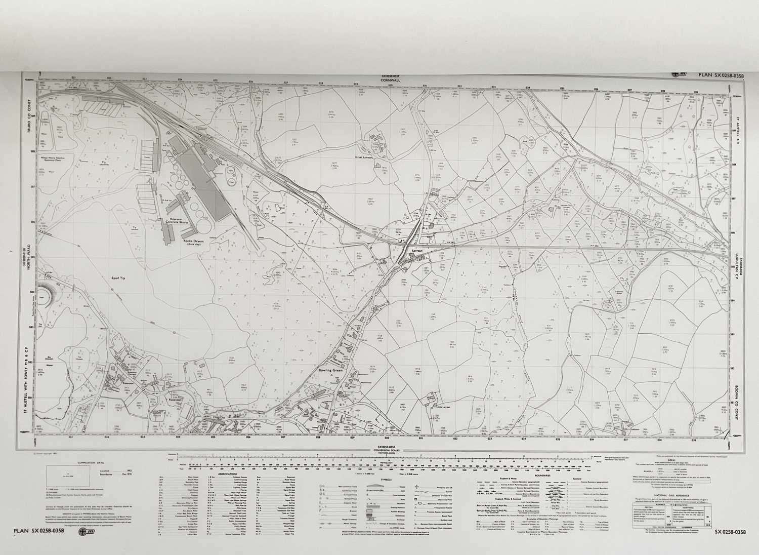 (Cornwall) A comprehensive collection of large format Ordinance Survey Maps Organised and indexed by - Image 7 of 10