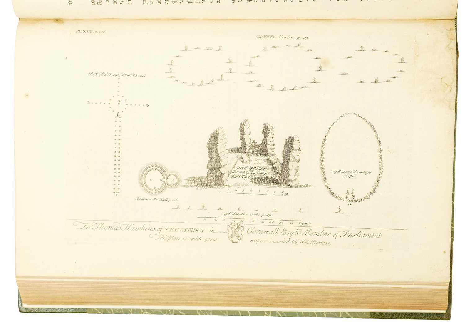 BORLASE, William. 'Antiquities, Historical and Monumental, of the County of Cornwall,' - Image 8 of 8