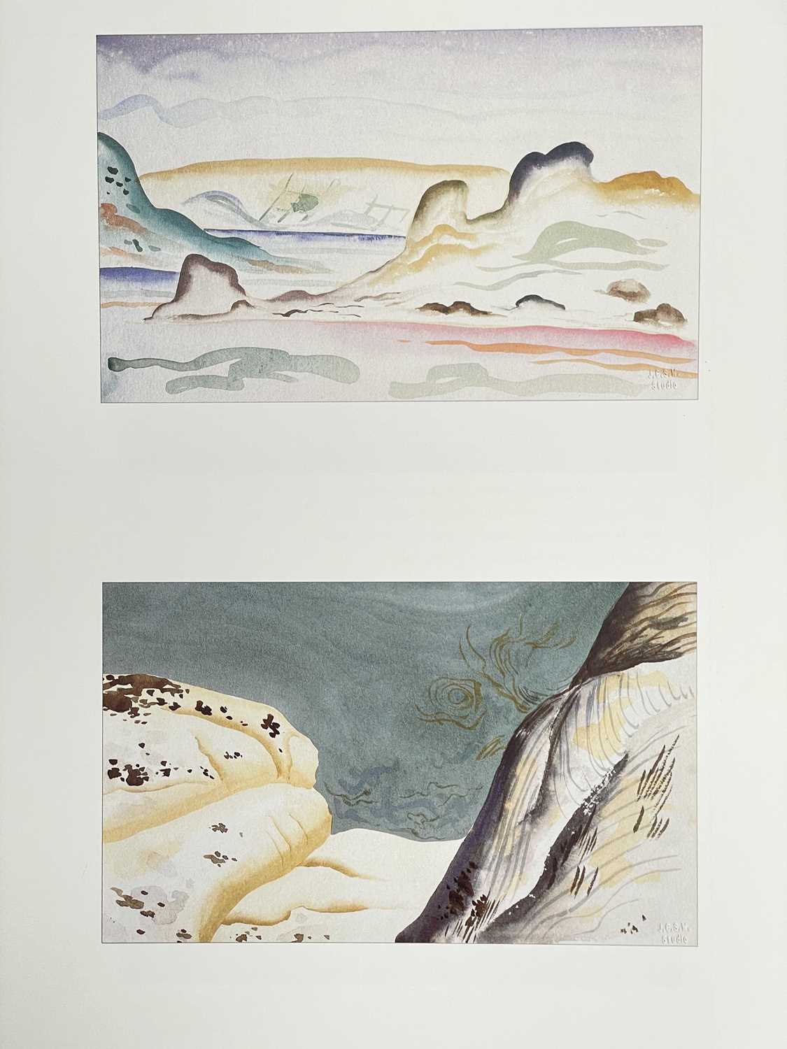 John Wells Five publications related to the artist and a hand-written letter from the artist to aut - Bild 17 aus 18